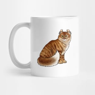 Cat- American Curl - Orange Tabby Mug